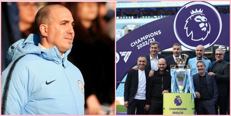 Omar Berrada từng giành được những vinh quang cùng Man City