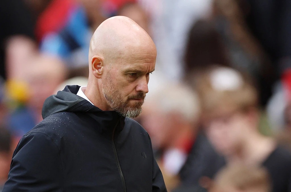 Ten Hag đang lâm nguy